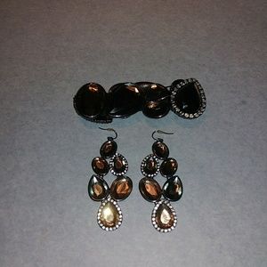 Bracelet and earrings set